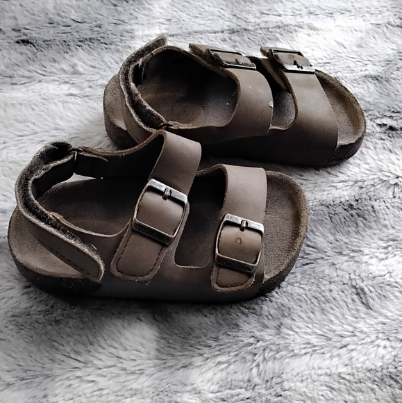 Wonder Nation Toddler Boy Or Girl Two Buckle Sandal Size 8.5 - Picture 4 of 7